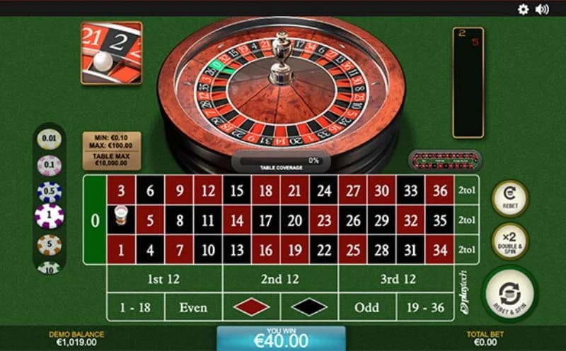 Cách chơi Roulette rất đơn giản và được phân chia thành từng giai đoạn